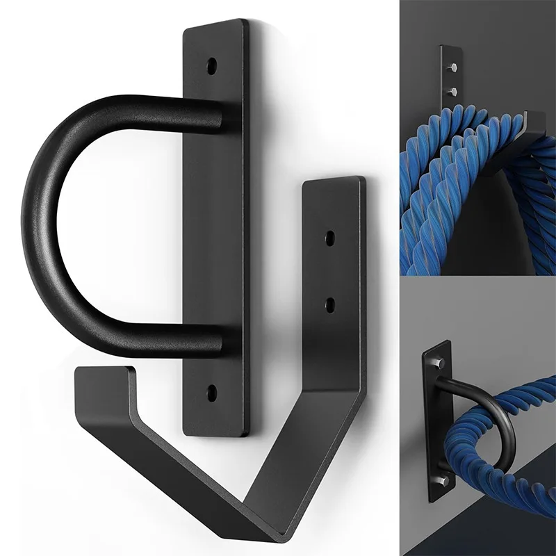 

Battle Rope Wall Anchor Kit Wall Mounted Training Finishing Storage Tool Fitness