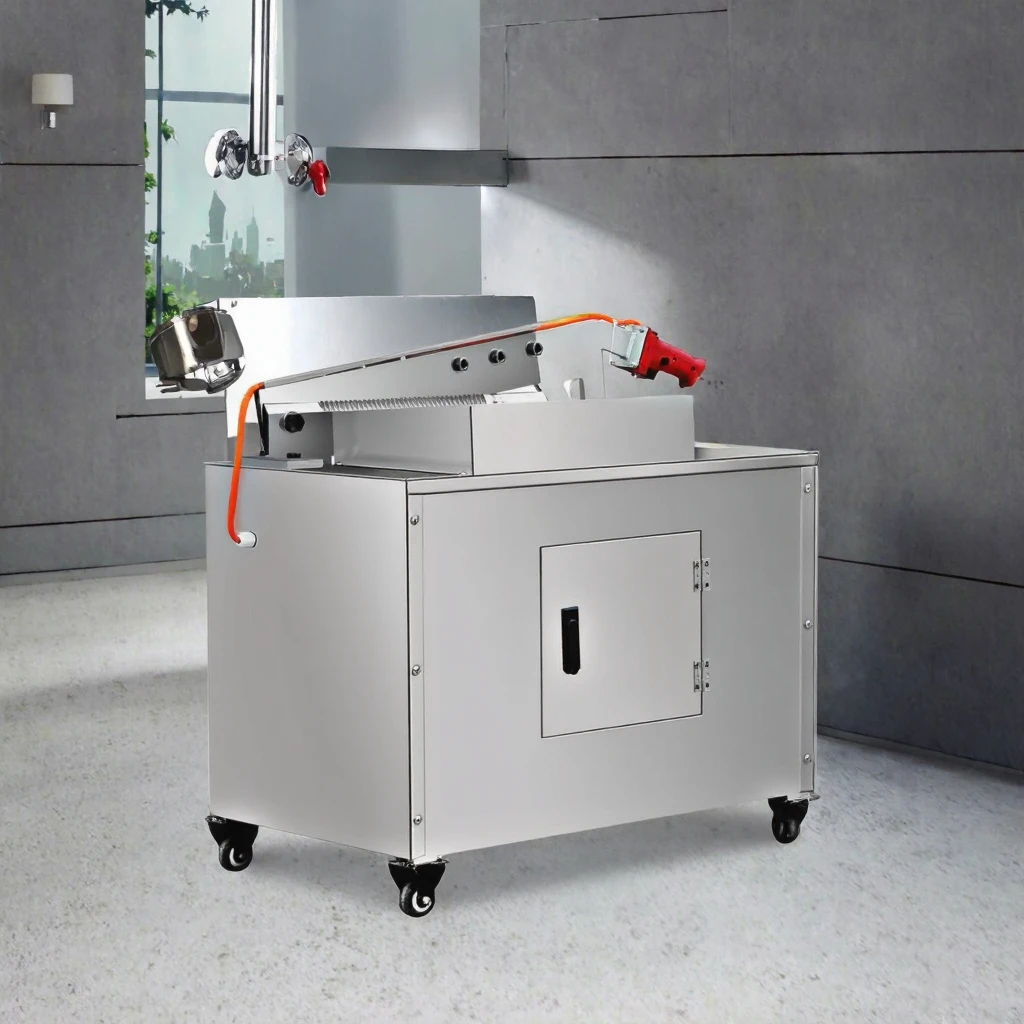 

%e FORFull c Industrial Stainless Steel Commercial Food Processor Machine Electric Vertical Frozen Meat Slicer Cutting Machine&