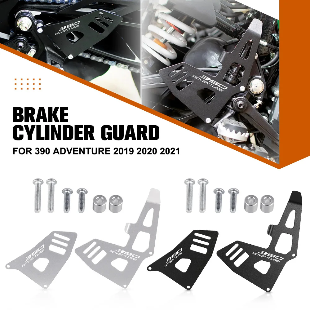 

Motorcycle Heel Guard Cylinder Reservoir Protection Rear Brake Pump Protector Accessorie FOR 390 ADVENTURE 2019 2020 2021 390ADV