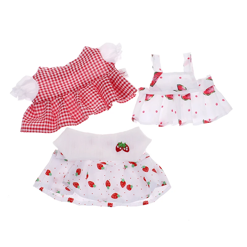 1PC Doll Clothes Dress Glasses Bags for 30cm Duck Plush Dolls Accessories