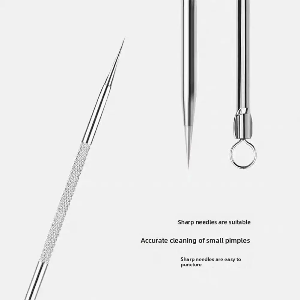 1PC Blackhead Comedone Acne Pimple Blemish Extractor Tools Remove Face Needles Remover Stainless Cleaner Steel Pore Care Sk Y1W7