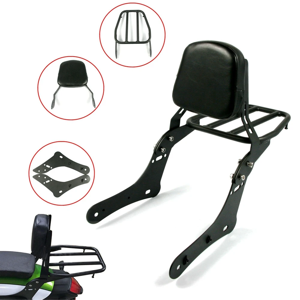 

Motorcycle backrest Sissy backrest For Kawasaki Vulcan S 650 2015-2017 removable Driver passenger backrest 2017 2016 2015