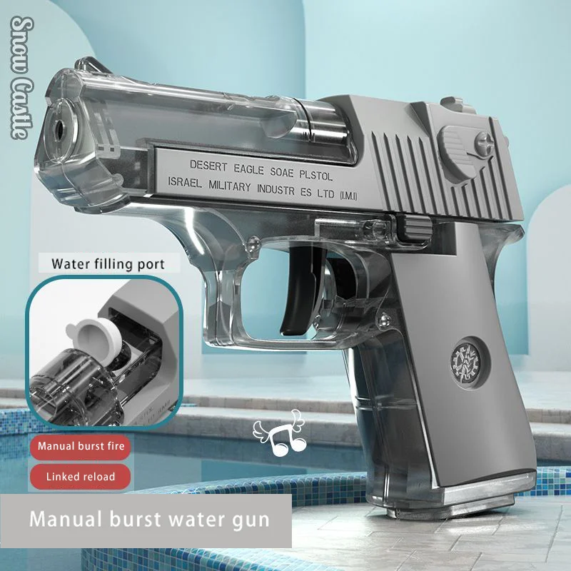 Waterpistool Handleiding Continue versie Spuitpistool Kinderen Volwassen Buitenzwembad Strand Buitenspeelgoed voor kinderen Jongens Meisjes