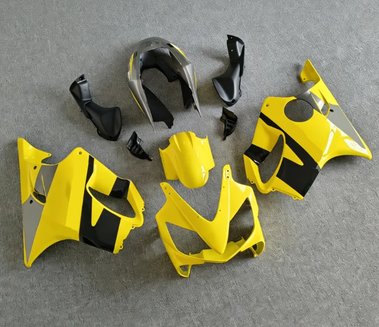 NEW ABS Fairings Kits Fit For CBR600 F4i 2004 2005 2006 2007 04 05 06 07 Bodywork Set Custom Black Yellow