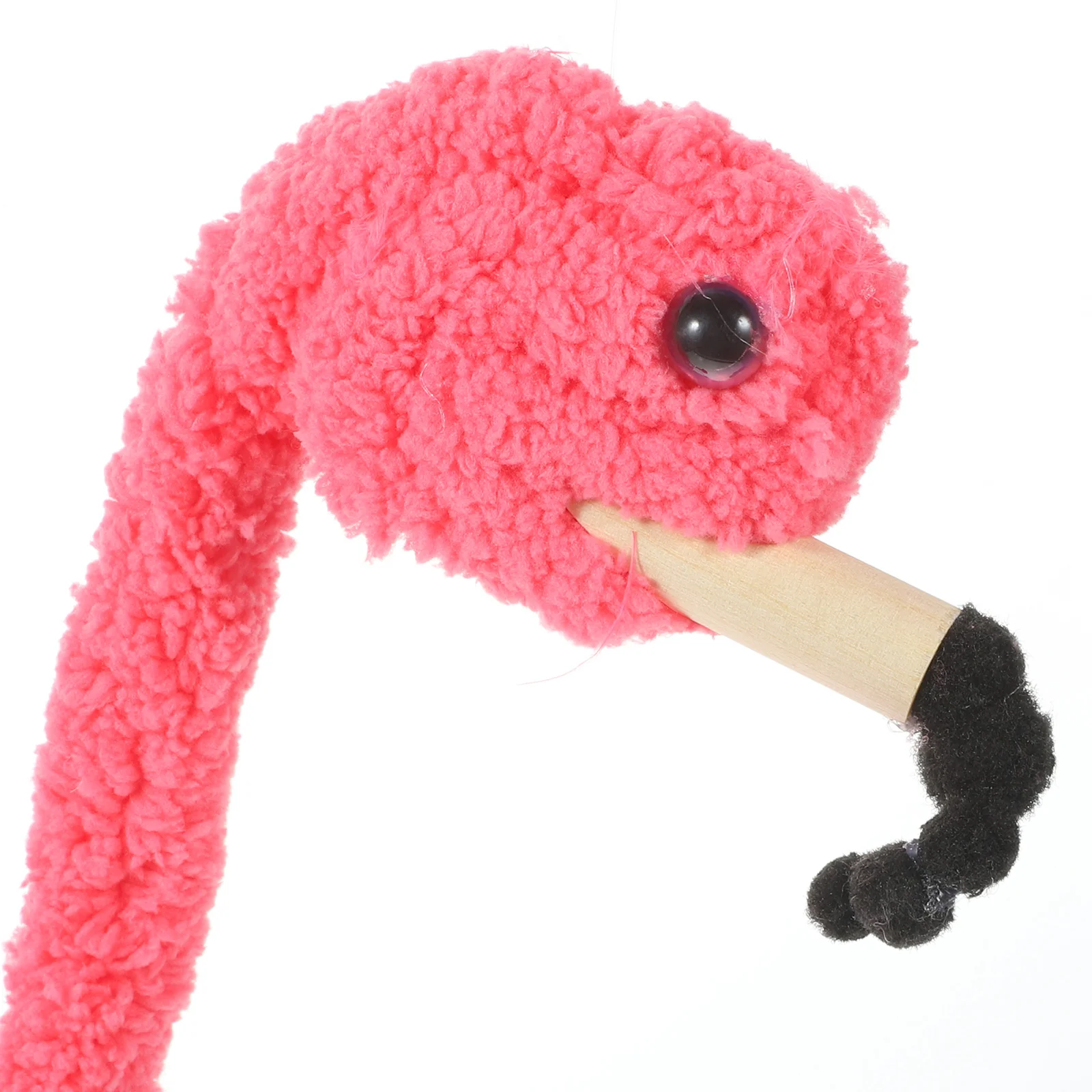 Marrionette pluche string flamingo dier grappige figuur ambachtelijke volwassen poppen baby