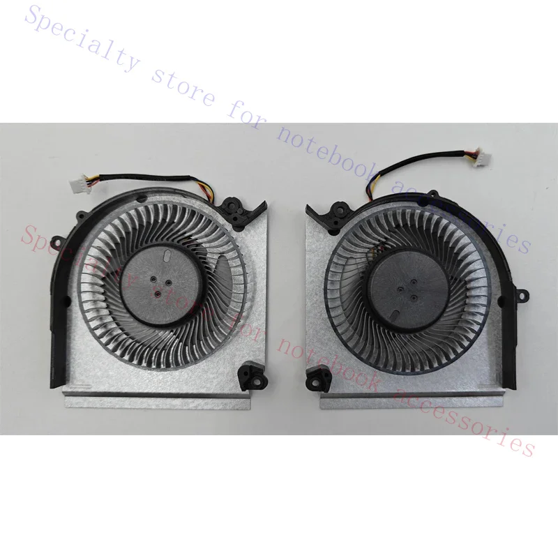New For MSI Raider GE68HX 13VF Vector GP68HX 16 HX 14VFG MS-15M1 MS-15M2 Laptop CPU & GPU Cooling Fan 12V