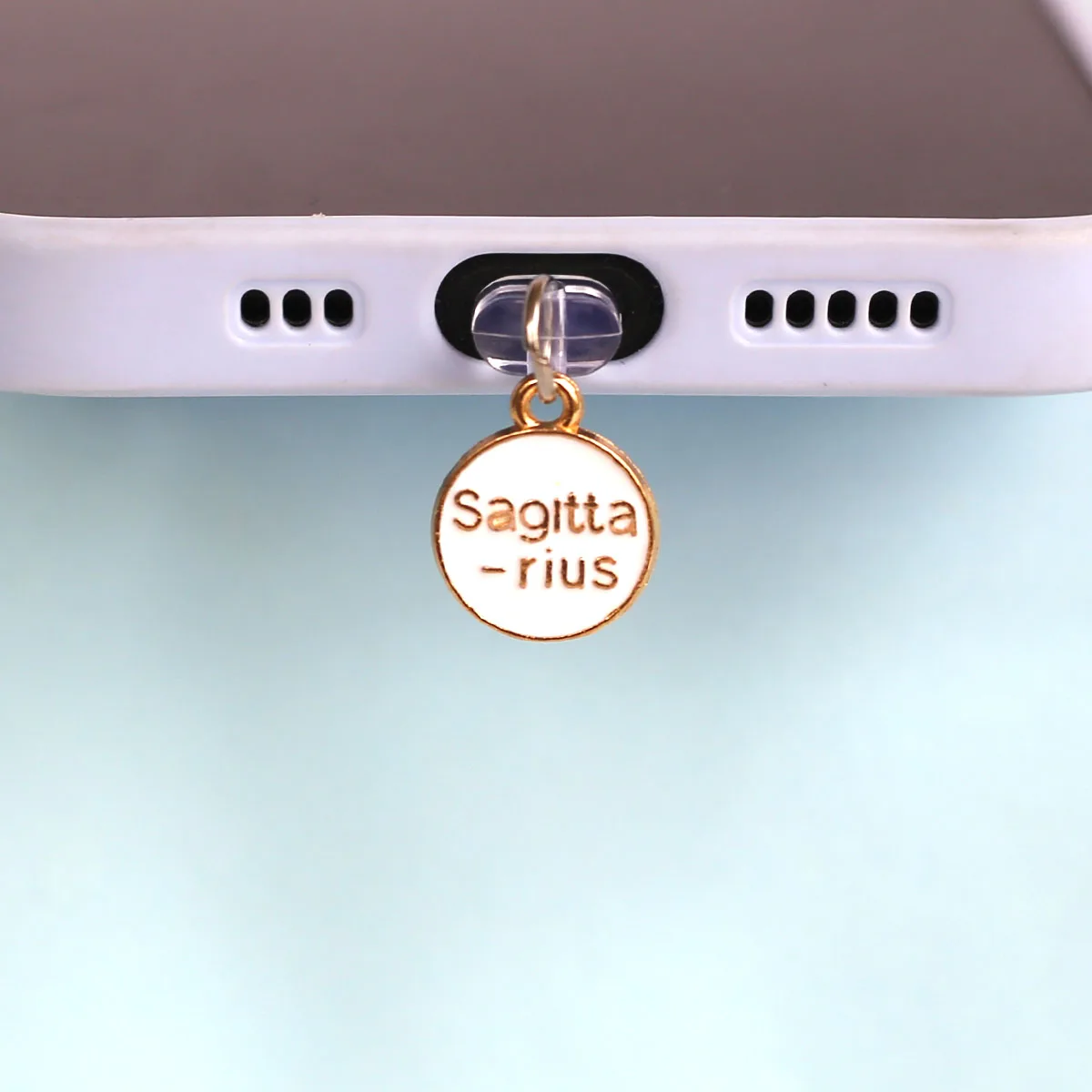 Handy-Staubschutz-Anhänger für die zwölf Sternzeichen, Handy-Zubehör-Dekoration für iPhone 5-14, Staubschutz-Anhänger – Detail 11