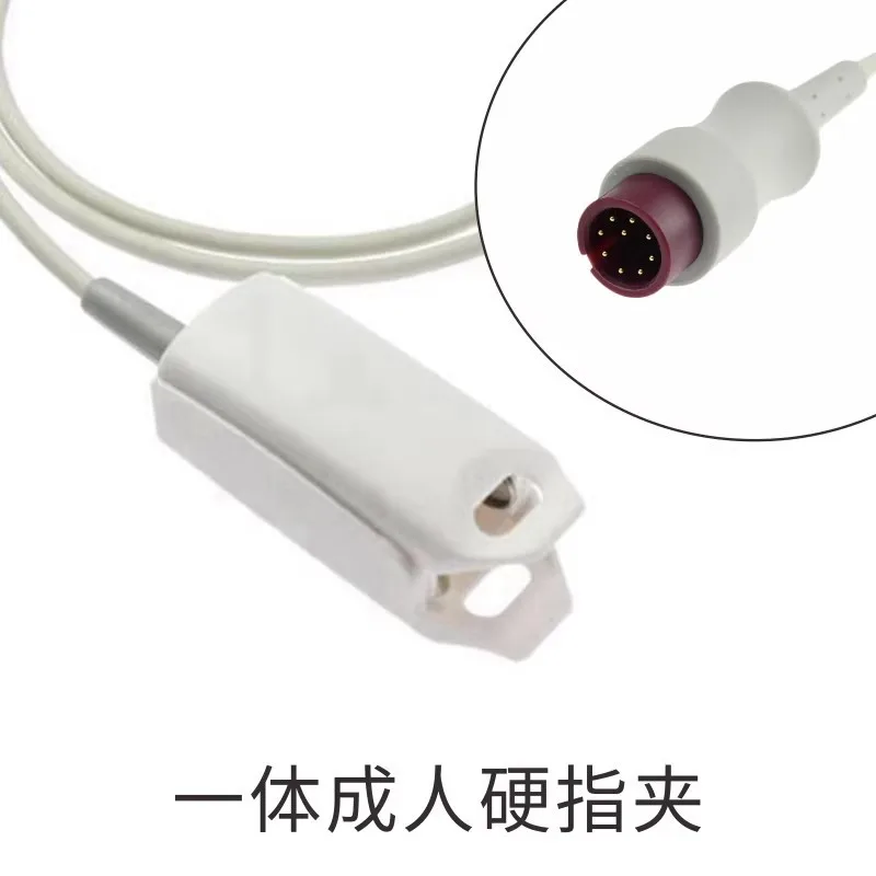 Compatible Multi-brand BLT New Encrypted Q/M/S Series SPO2 Sensor Probe Extension Transfer Cable