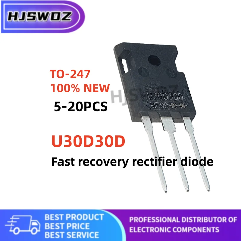 5-20PCS 100% New and quality U30D30D 30D30D Fast recovery rectifier diode TO-247
