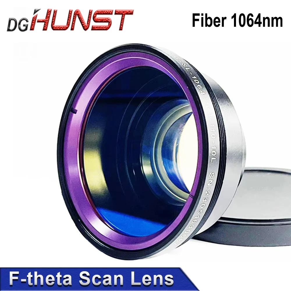 DGHUNST -F-theta Scanning Lens 1064nm Field Lens 50-400mm F80-525mm For Fiber Laser Marking Machine Accessories