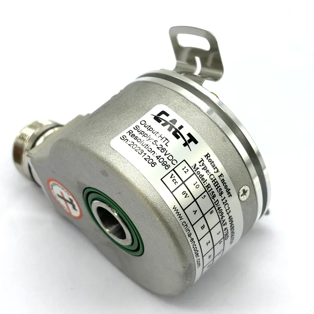 NEW RI58-D/4096AF 47RD 代替中空軸インクリメンタルロータリーエンコーダ GHH58-12C23-4096BMK526 5-26v 4096ppr