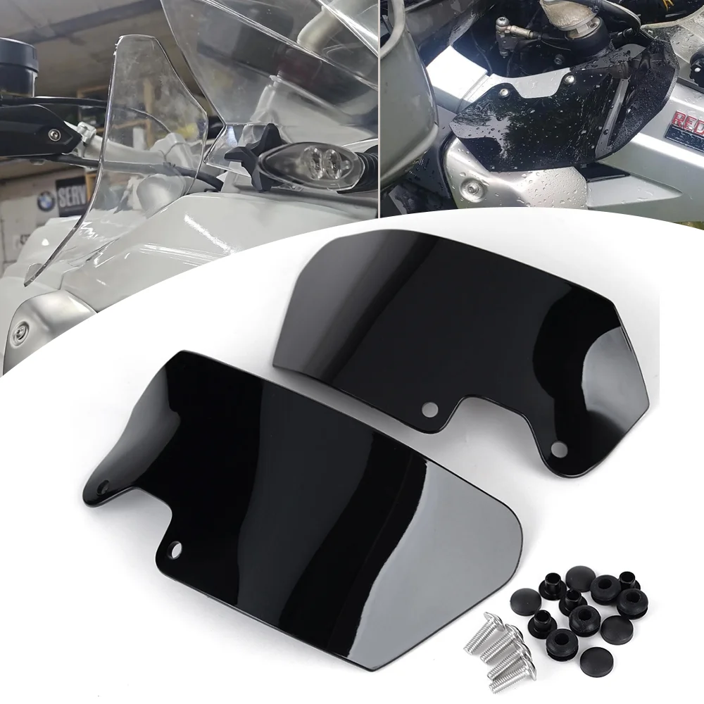 Windshield Windscreen Side Wind Deflector For BMW R1200GS Adventure R1200 GS ADV 2006 2007 2008 2009 2010 2011 2012 2013