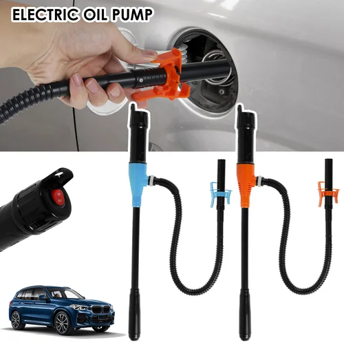 Imagen 1 del producto Bomba de Transferencia de Líquidos Portátil, Bomba de Agua, Bomba de Combustible para Automóvil Eléctrica que Funciona con Batería, Bombas de Succión para Transferencia de Gasolina, Bomba de Transferencia de Aceite