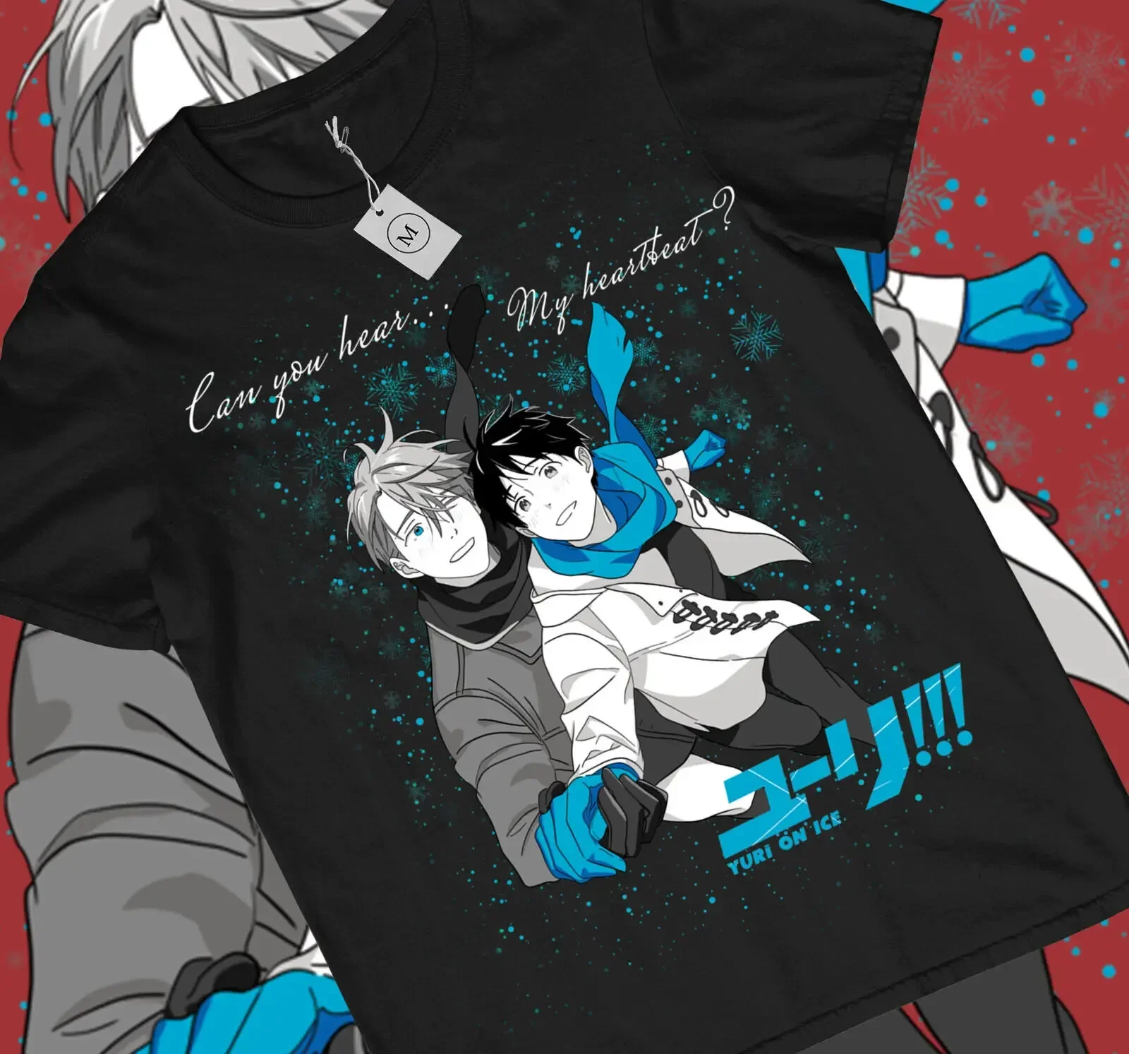 Chemise unisexe Yuri on Ice pour les amateurs d'anime et de manga, Otabek Altin