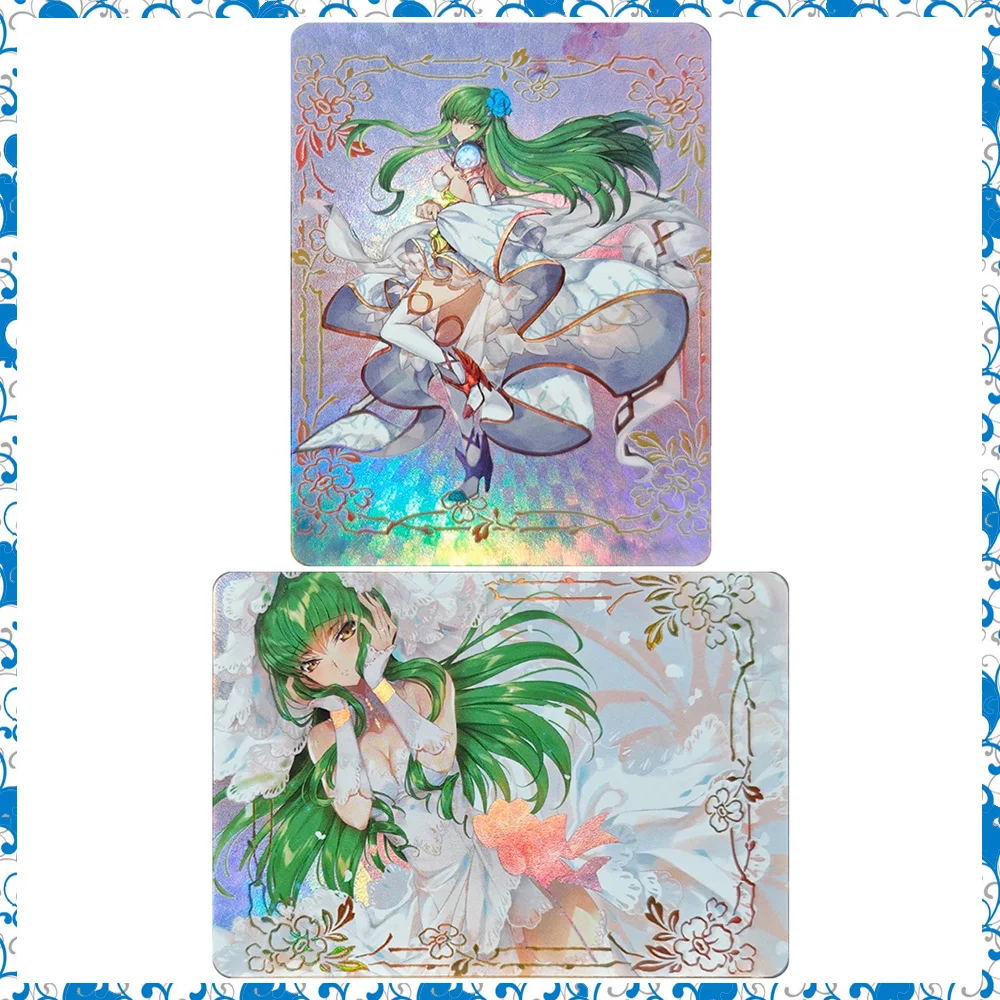 

Anime Goddess Story CC DIY ACG Desktop Premium Glitter Games Toys Collectible Cards Christmas Birthday Gifts Lelouch Lamperouge