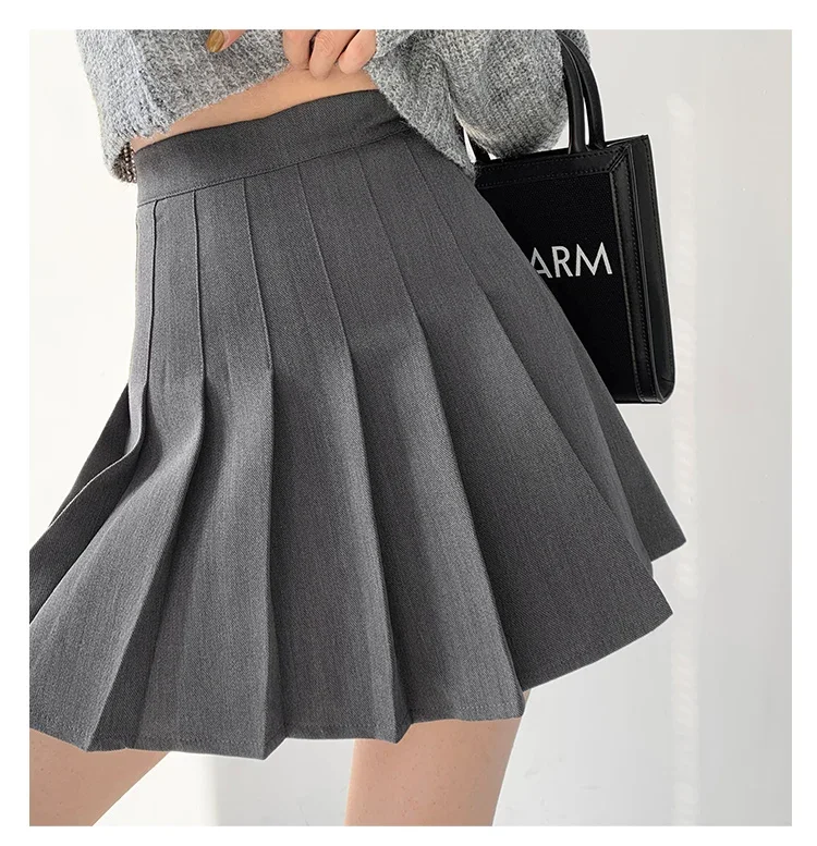 Classic Tiered All-around Mini Pleated Skirt Women Girls' High Waist Chic Cute Sexy Skirt Broken Code Clearance Az101