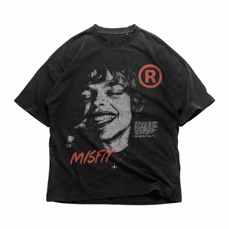

Y2K Grunge Graphic T-shirt, Baji Streetwear Shirt, Grille, Streetwear Graphic T-shirt for Men and Women Hip-hop Shirt