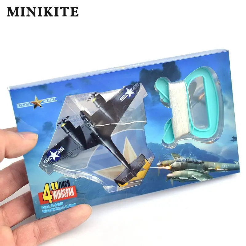 Aereo giocattolo da dito per bambini Mini Palm Kite portatile EDC all'aperto