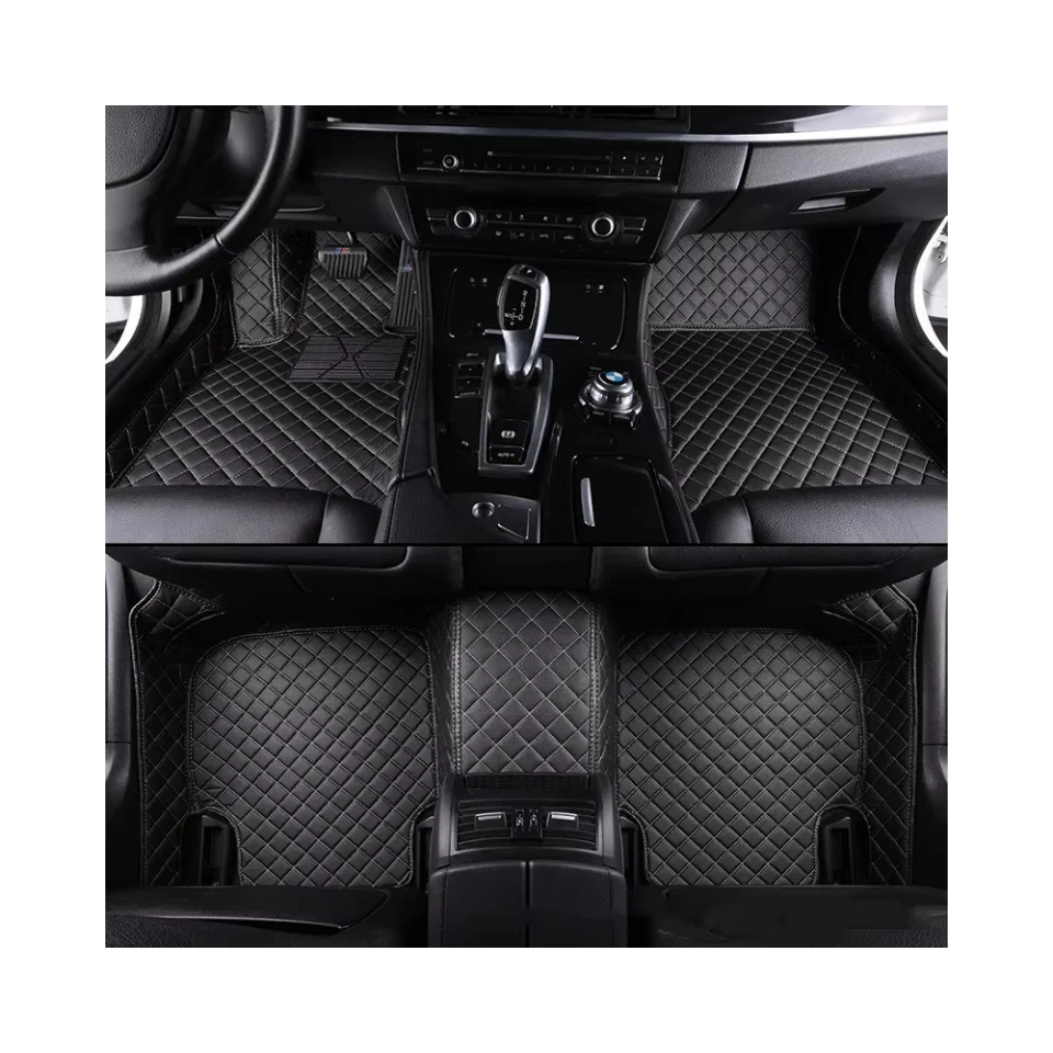 

Quality Waterproof Luxury Leather 5d Vehicle Floor Mats Car Mats Car Carpet for Honda