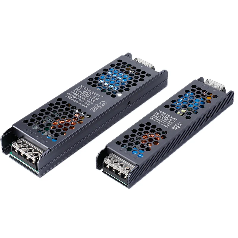 Transformador de tira de luces Led, fuente de alimentación de 220V a 12V, 24 V, 12V, 24 V, 60W, 12V, 24 V