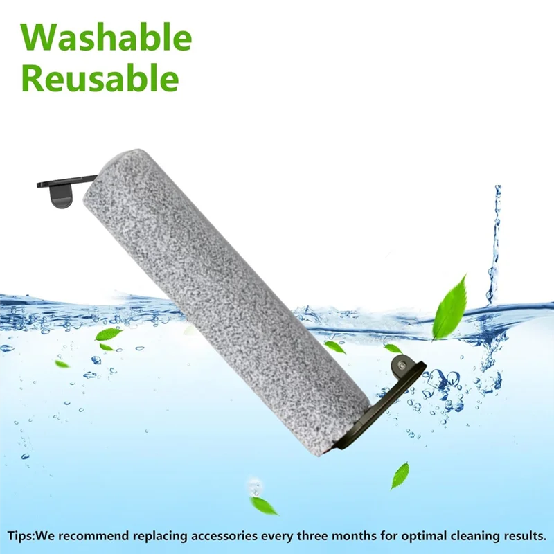 

AC93-Roller Brush For Dreame H12 Pro M13beta Floor Scrubber Roller Brush Accessories Replacement Parts Cleaning Accessories