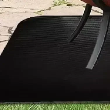 Grill Pad Mats Fires Pits Mats For Outdoor Bbq Round Stove Fires Mats Three Layered Thickened Fireproof Stove Fire Mats For Deck