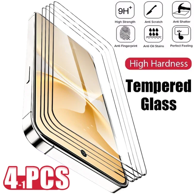 Protector de pantalla de vidrio templado para vivo Y500 Pro Y400 Y300 GT Y300t Y300i Y300 Y200+ Y 200 Plus Y200 Y200t Y200i Y200e, 4-1 Uds.