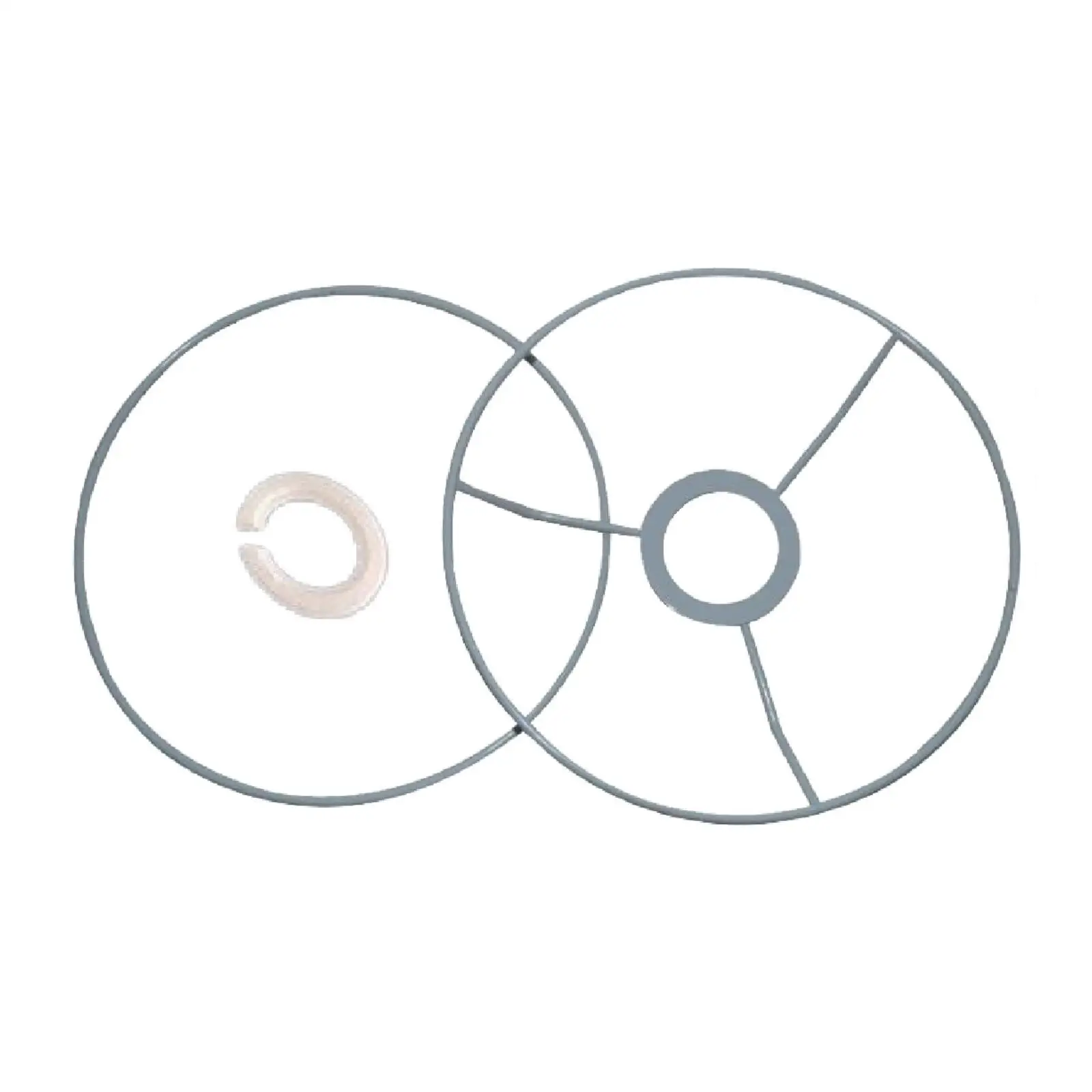 

Рамка кольца абажура для E27, цоколь лампы E14 4,72 дюйма с переходным кольцом E14
