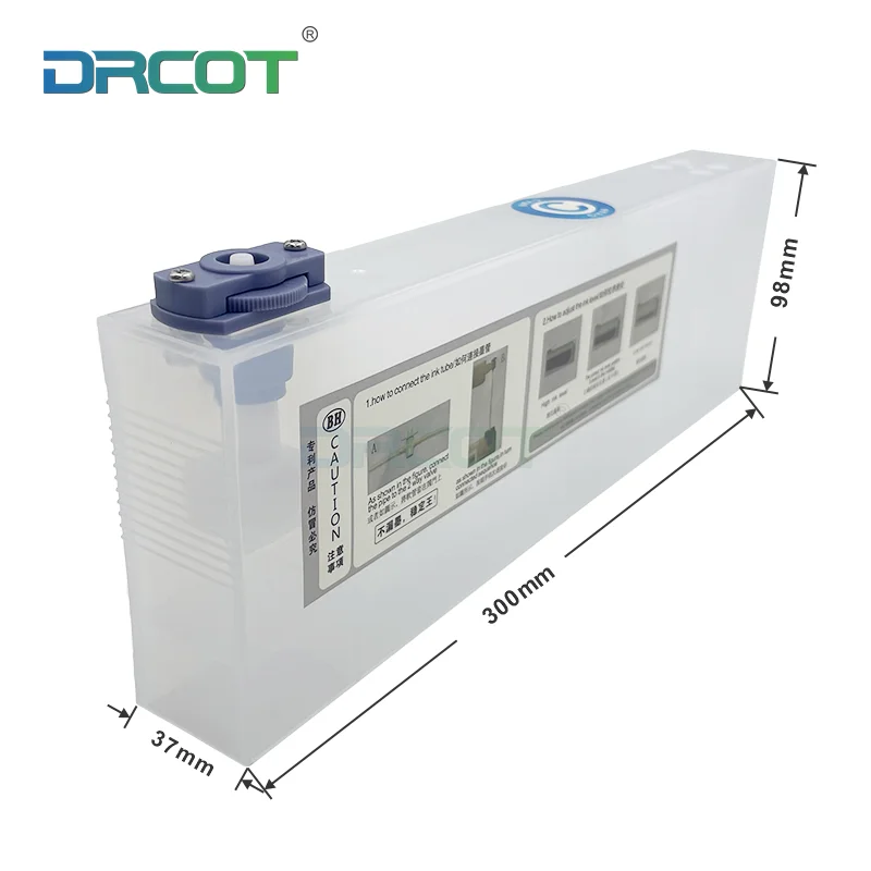 Printer Parts Refill Sub Tank CISS 350ml UV Flatbed Machine Refillable Ink Cartridge