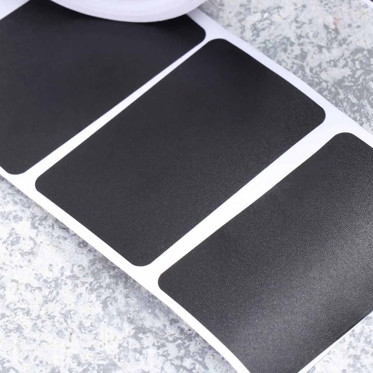 

2Pcs Chalkboard Sticker Labels for Mason Jars Spice Bottles Refrigerator Book Markers Waterproof Removable Adhesive Kitchen