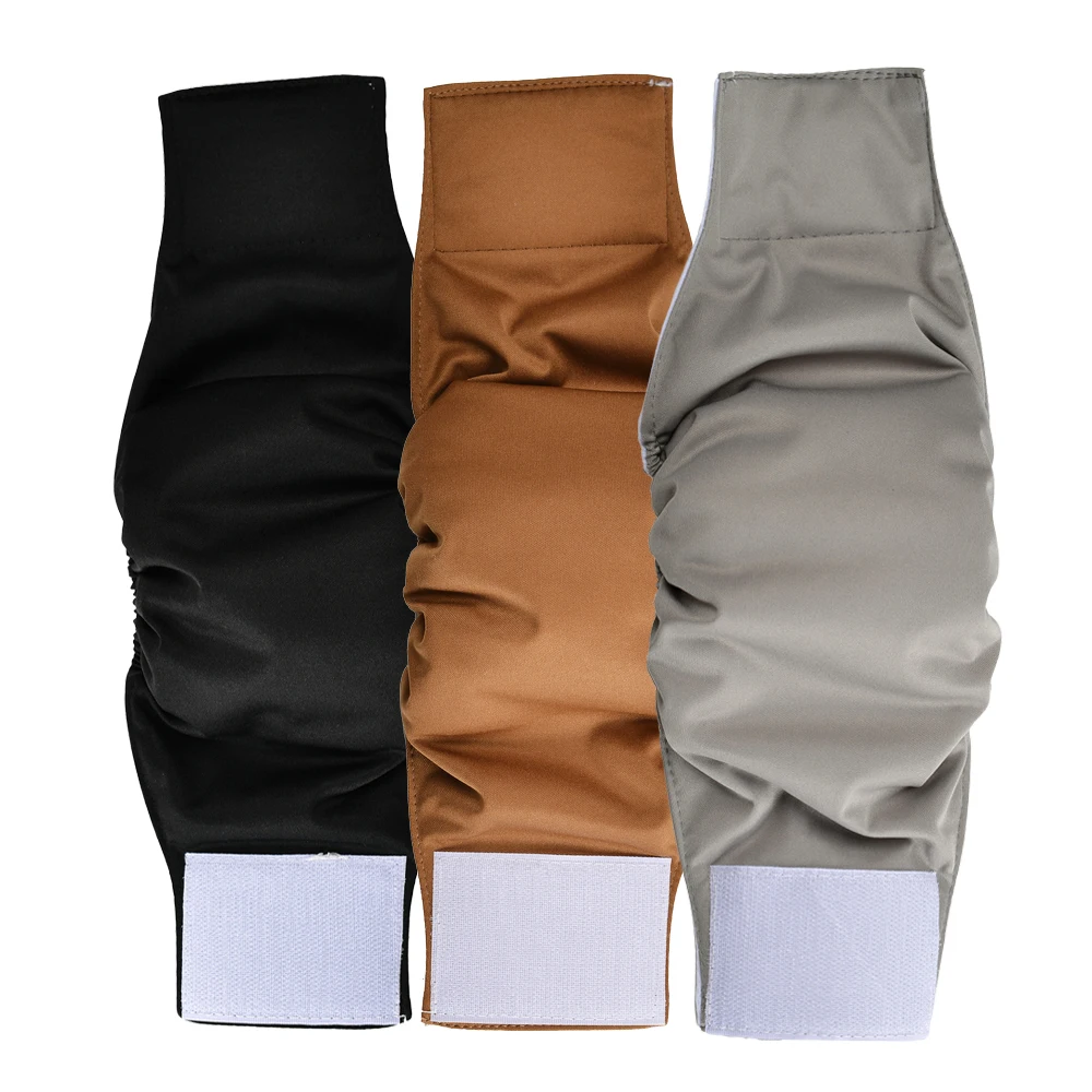 3pcs Herbruikbare Buikband voor Mannelijke Honden Wasbare Hond Luiers Fysiologische Broek Korte Ademende Puppy Luiers Warp Levert