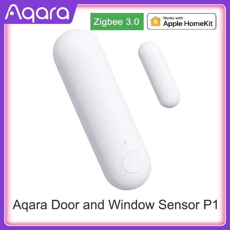 2022 newest Aqara Door Window Sensor P1 Zigbee 3.0 Remotely View Intelligent Linkage Smart home Devices Work With APP Homekit