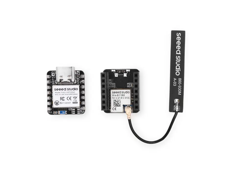 XIAO nRF52840 & Wio-SX1262 キット（Meshtastic対応、868MHz、915MHz