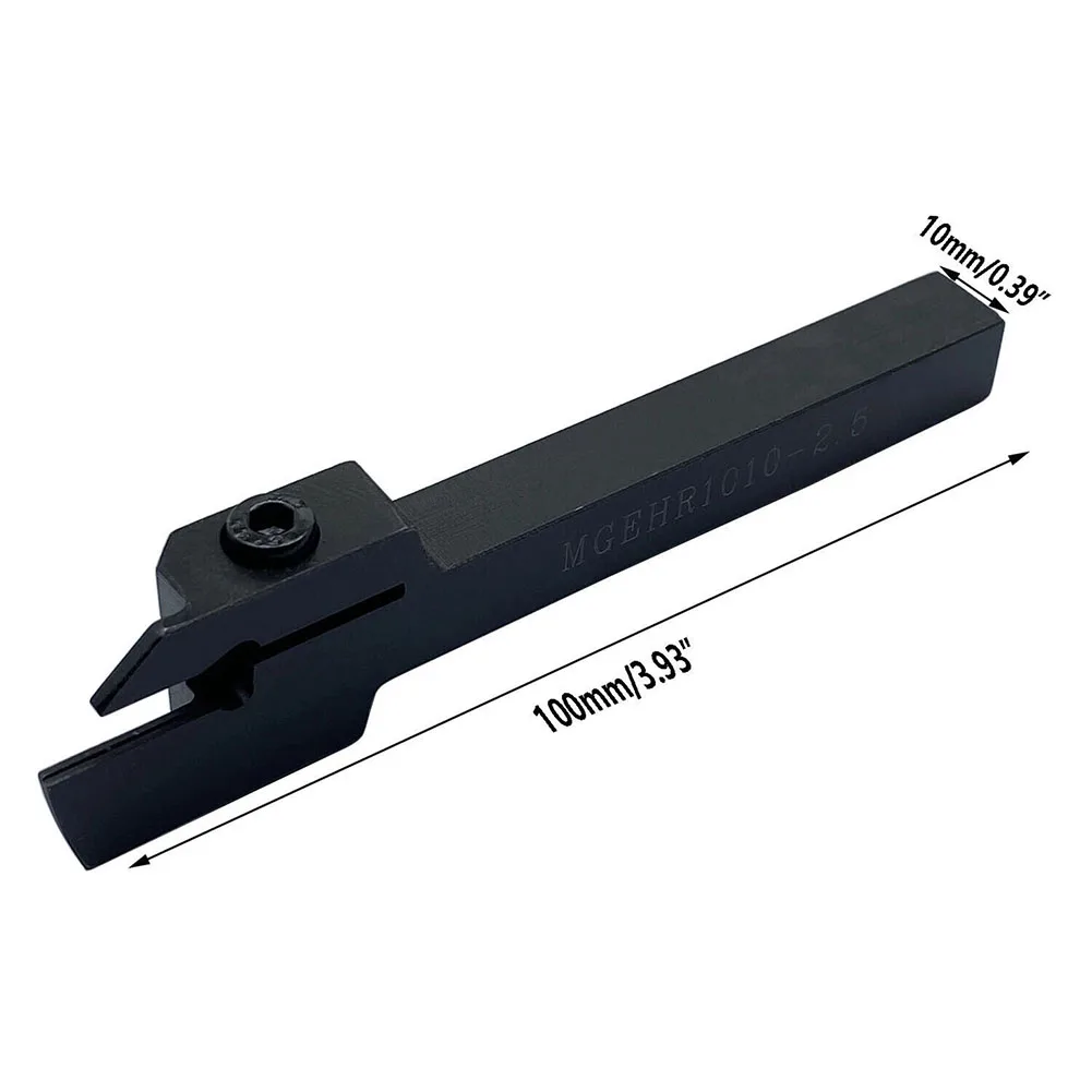 Soporte de corte de ranurado CNC de 10mm MGEHR1010-2.5, 2,5mm con inserto de carburo de MGMN250-G, portaherramientas de torno CNC para herramienta de corte de Metal