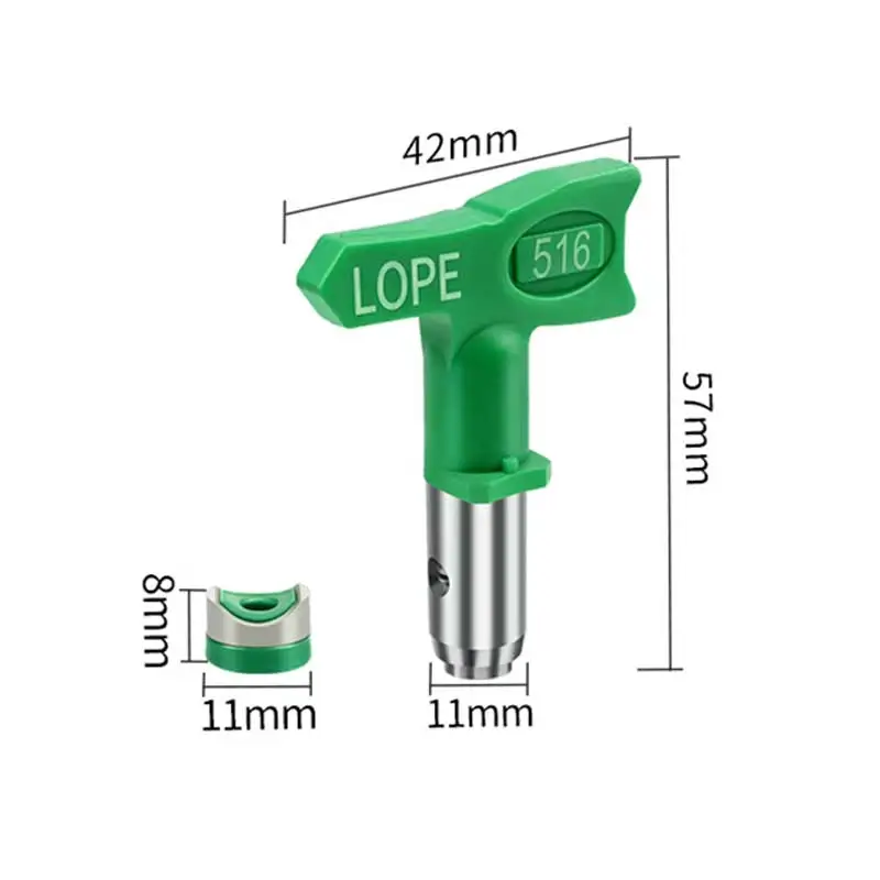 Airless Tips LOPE Nozzle Low Pressure with 7/8 Nozzle Guard For Titan/Wagner Airless Paint Spray Sprayer