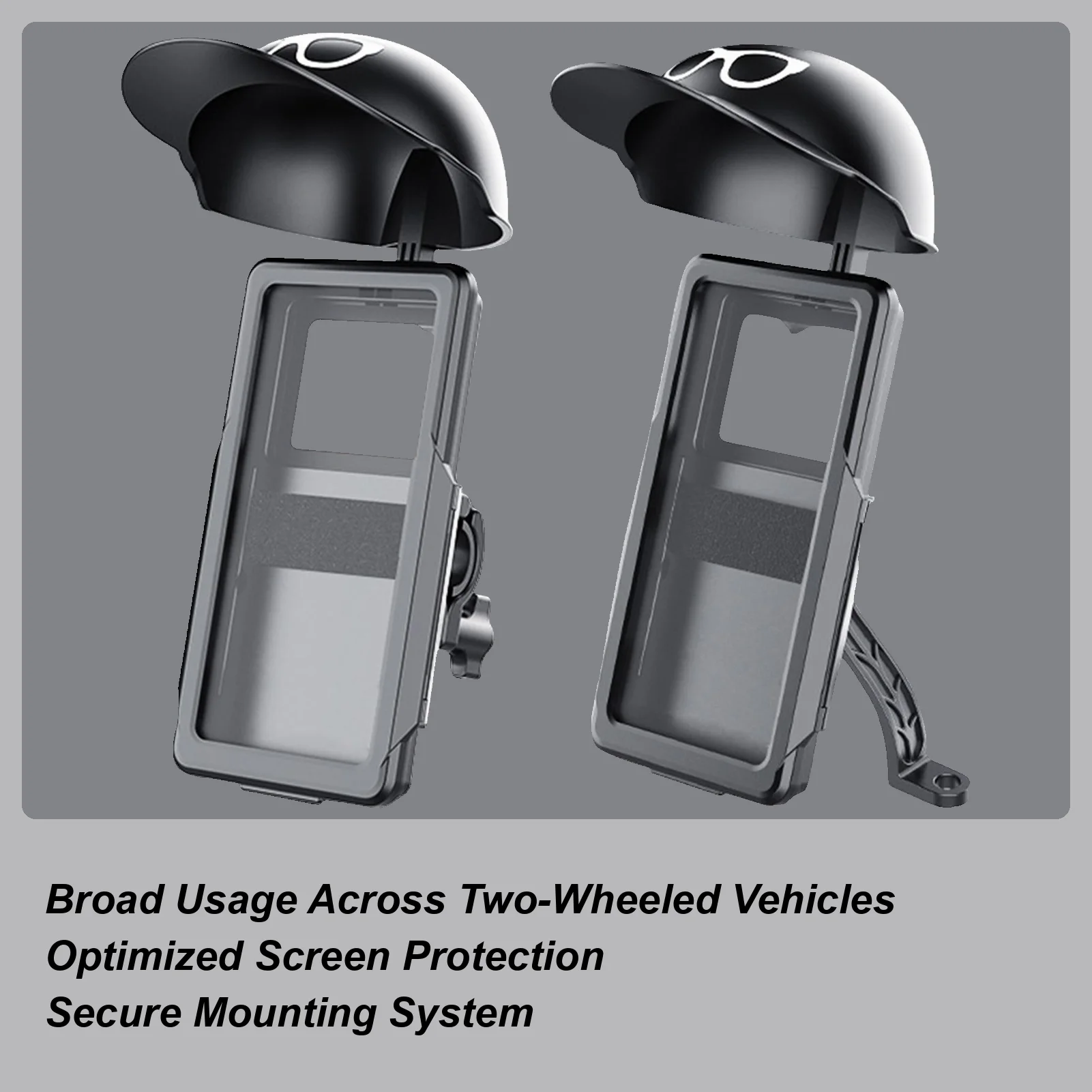 

Держатель для телефона на скутере, кронштейн для шляпы от солнца для езды на велосипеде, водонепроницаемое крепление для мобильного телефона для женщин и мужчин, езда на мотоцикле, велосипеде