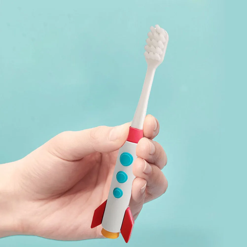 

2Pcs Kids Toothbrush Bristles Easy Hold Durable Manual Kids Tooth Brush Travel Household Children Toothbrush