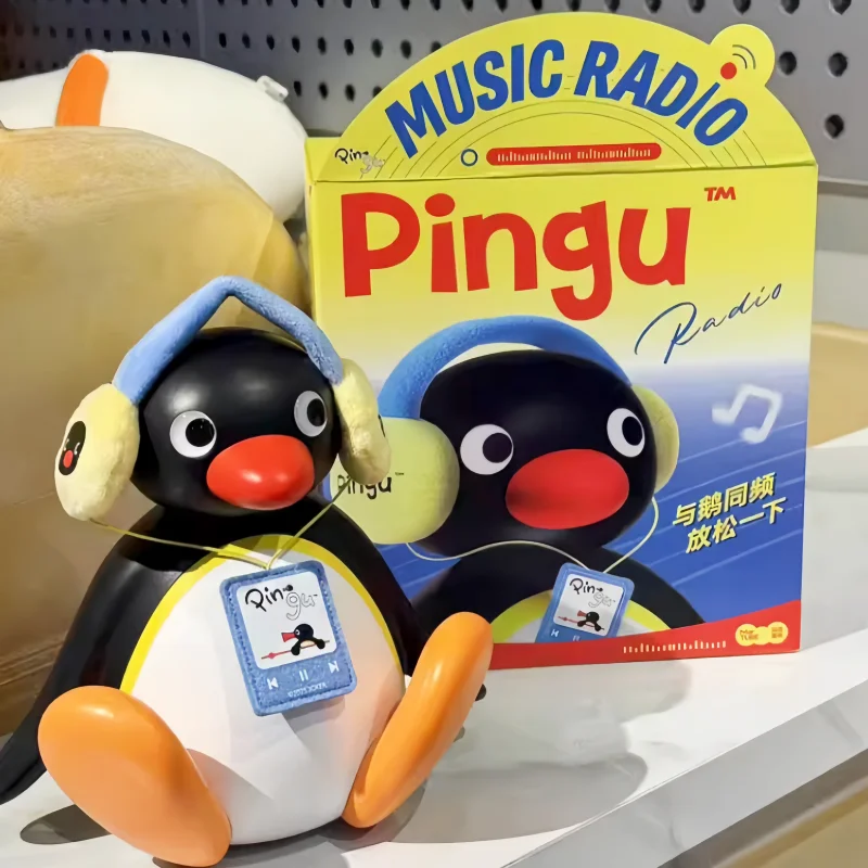 

Аниме Martube Pingu встряхивающий пингвин Bluetooth динамик кавайная фигурка милое украшение для рабочего стола идеальный подарок на день рождения для девочек игрушечная фигурка