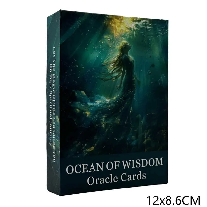 46pcs 12x8.6 cm Ocean of Wisdom Oracle Cards  Games No Manual