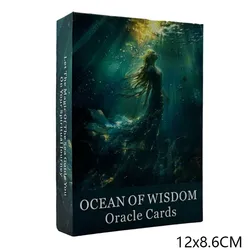 46pcs 12x8.6 cm Ocean of Wisdom Oracle Cards  Games No Manual