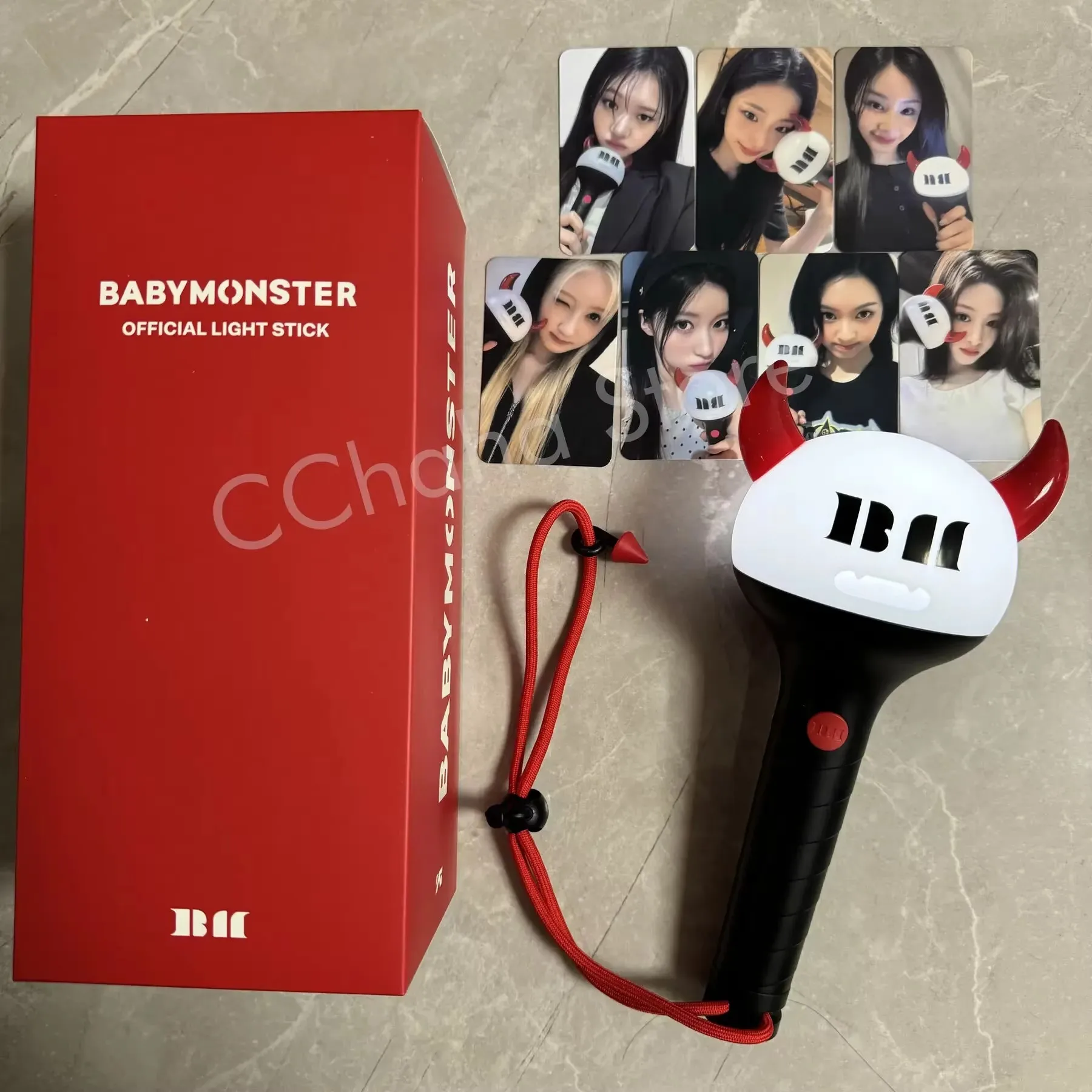 kpop-idol-babymonster-lightstick-porte-cles-lampe-a-main-concert-hiphop-fete-baton-lumineux-flash-fluorescent-rora-asa-ruka-fans-cadeaux