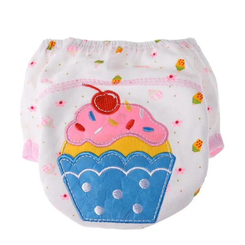 Viser d\'apprentissage imperméables pour bébés filles, réutilisables, formation aux toilettes, 10-14kg, lot de 6 pièces