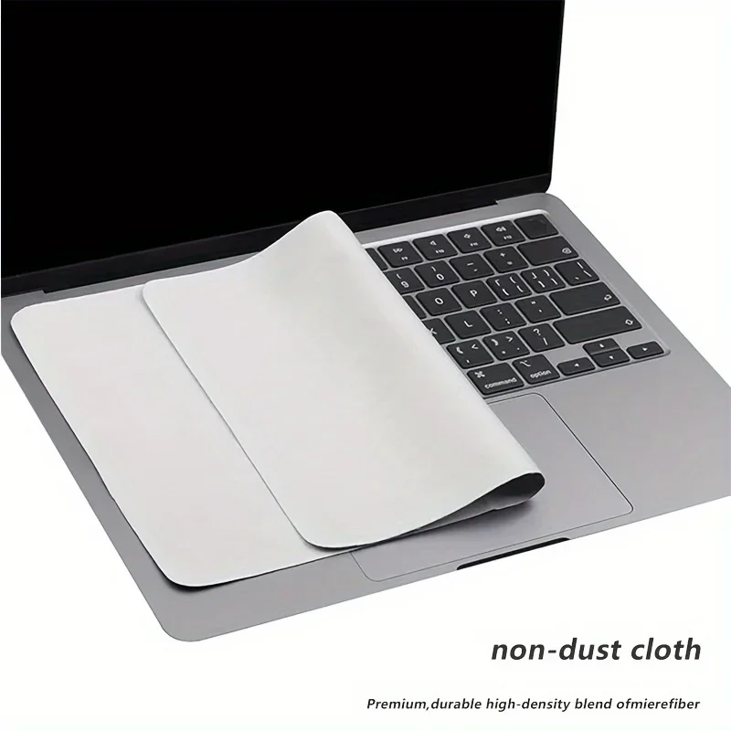 Ultra-Soft Microfiber Cleaning Cloths 40.64cm, 38.1cm, 35.56cm, - Screen & Keyboard Protector for MacBook, Air, Multi Ti Sizes