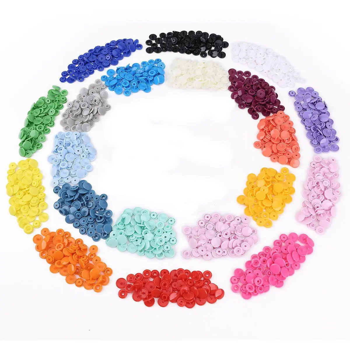 

KAM T5 snaps Size 20 snaps T5 plastic snaps Plastic snap buttons T5 snap buttons