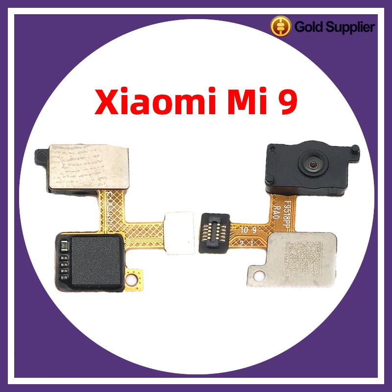 Original For Xiaomi Mi 9 under display Fingerprint Sensor Scanner Touch ID Connect home button Flex Cable