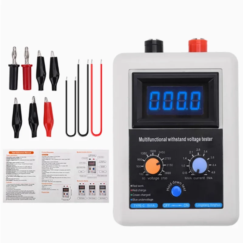 0-3500V IGBT voltage transistor tester LED voltage MOV withstand voltage tester MOS II/triode