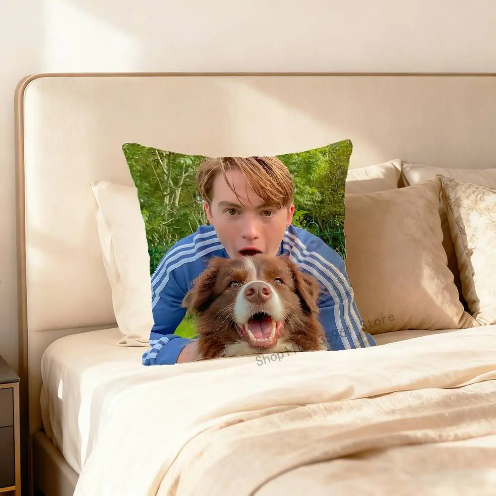 

K-Kit C-Connor Pillowcase for Sofa Room Office Decor Printing Protector Cushion Cover Valentine gift Custom