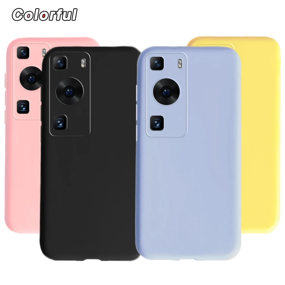 P60 Case For Huawei P60 Pro Phone Case Original Liquid Silicone Slim Soft Cover For Huawei P60 Art P60Pro P 60 5G 2023 Coque New