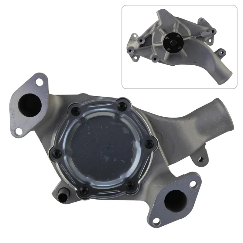 

Водяная помпа для Ford FE 352 361 390 406 428, высокопроизводительная, для двигателей Big Block, механическая, алюминиевая, 1965-1976, V8, сатин/полированное серебро
