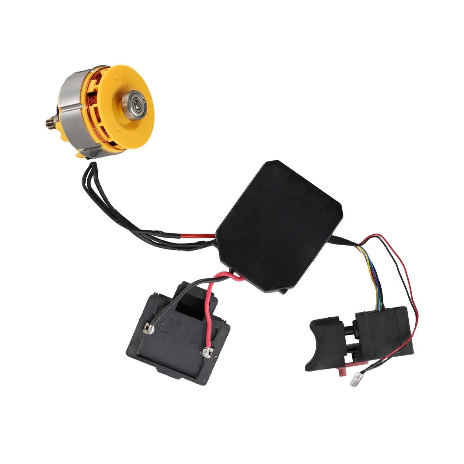 For Electric Tools Brushless Motor Assembly Lithium Brushless Motor Assembly Motor Assembly Control Board Component 63x53mm Size